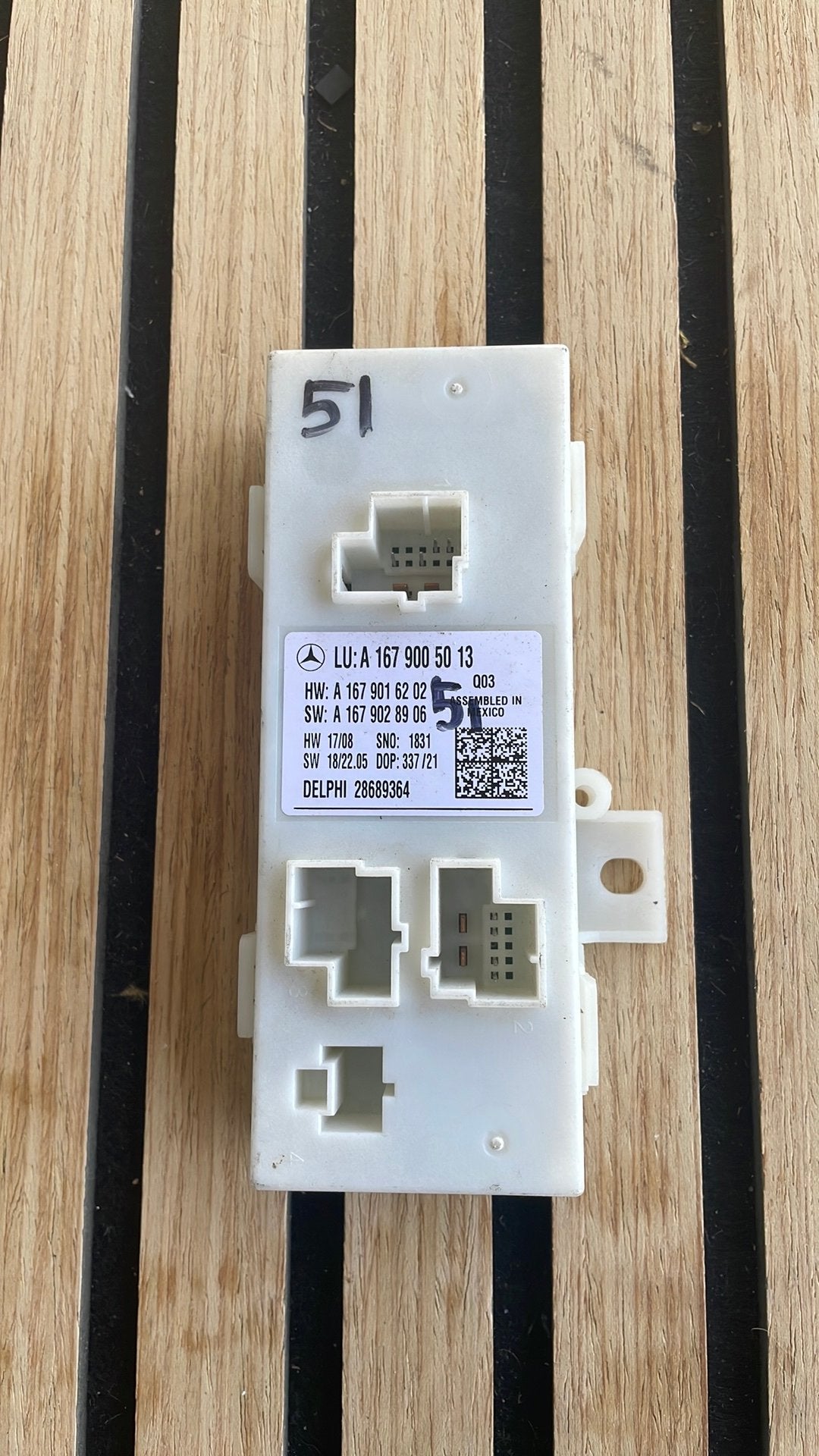 Mercedes-Benz Regeleenheid Achterklep (OEM A 167 900 50 13), Auto diversen, Ophalen