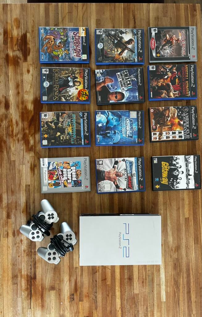 Playstation, Ophalen, Gebruikt, Phat, Met games