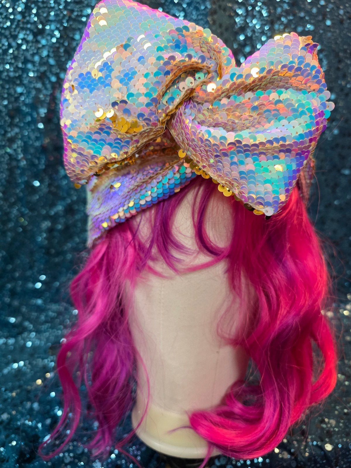 Glitter Haarband voor Themafeest, Carnaval of Vastelaovend, Ophalen of Verzenden, Nieuw, Carnaval, Accessoires