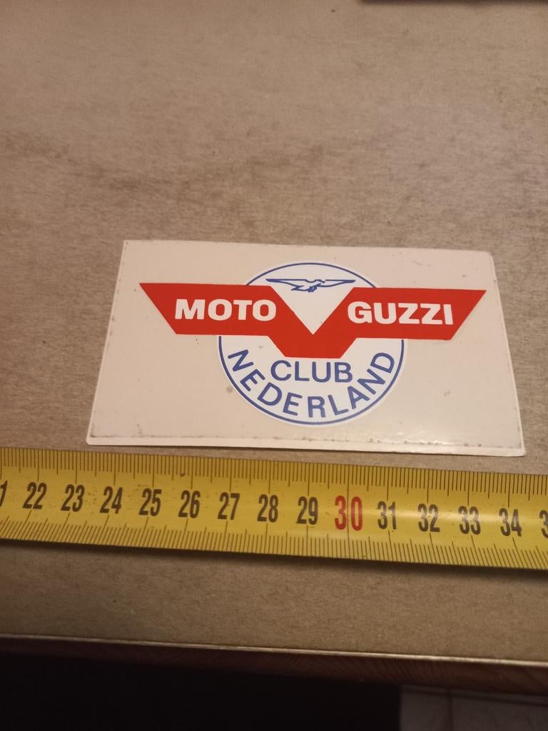 Motor guzzi club Nederland, Ophalen of Verzenden, Zo goed als nieuw