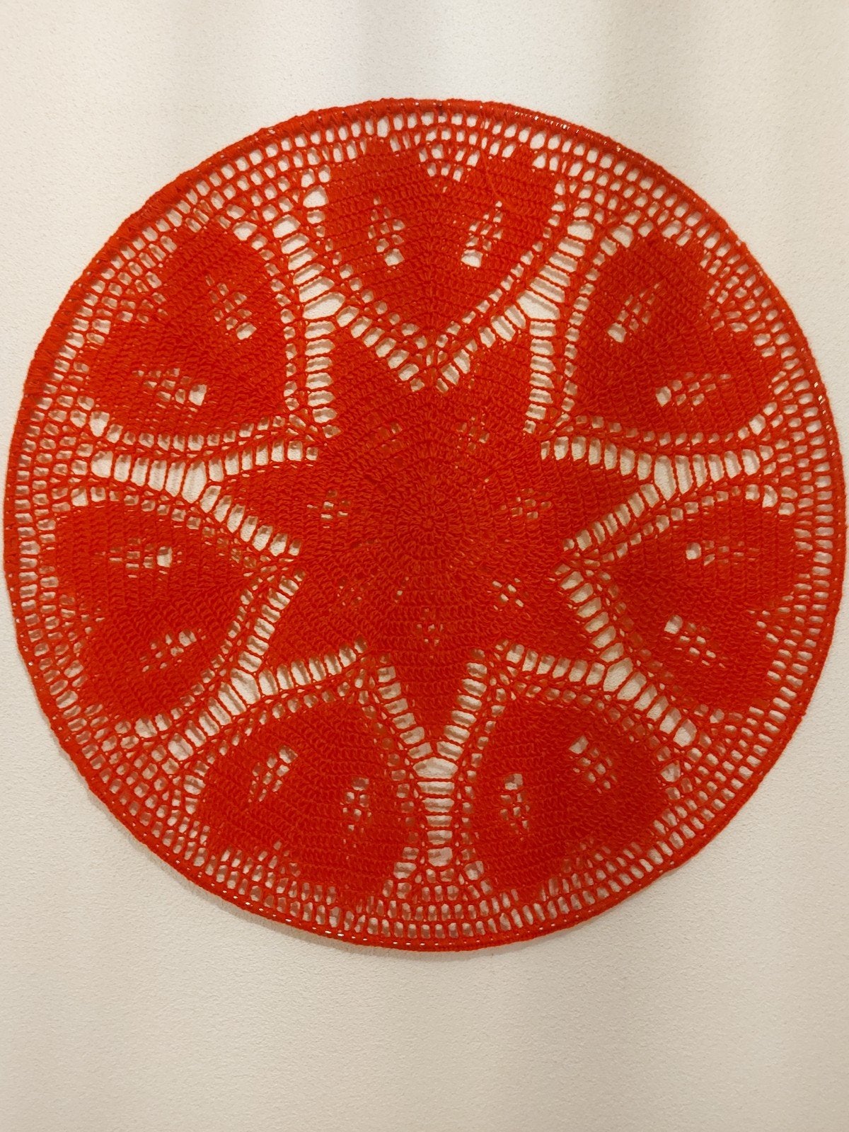 heel voordelig mooie mandala 70cm doorsnede, Ophalen of Verzenden, Nieuw, Haken, Wol of Garen