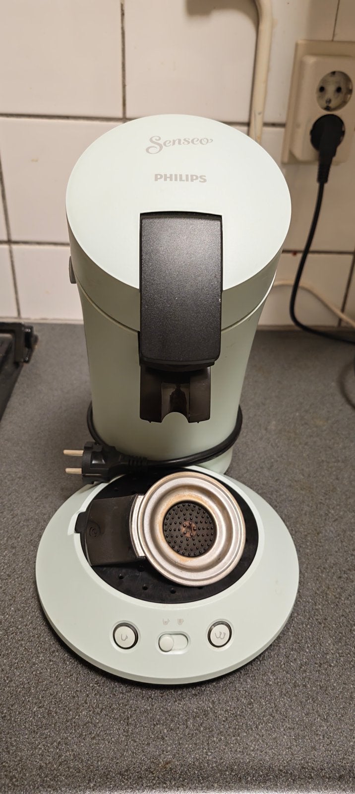 Senseo original plus, Witgoed en Apparatuur, Koffiezetapparaten, Ophalen, Gebruikt, Koffiemachine, 2 tot 4 kopjes