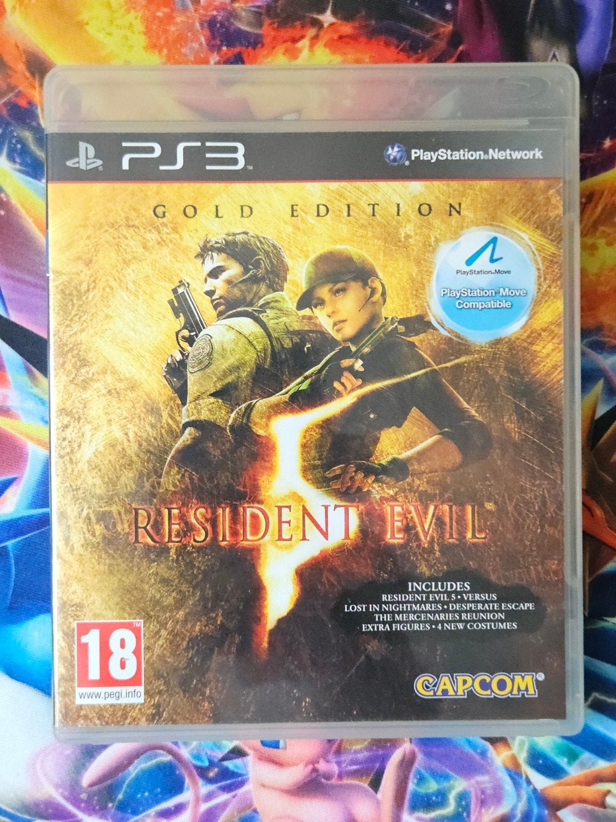 Resident Evil 5 Gold Edition PS3 - Actie/Avontuur, Avontuur en Actie, Online, Vanaf 18 jaar, 1 speler