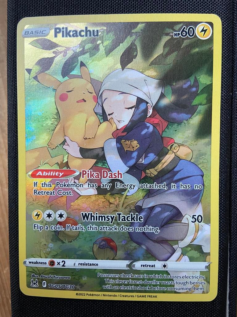Pikachu LOR TG05 Excellent, Ophalen of Verzenden, Zo goed als nieuw