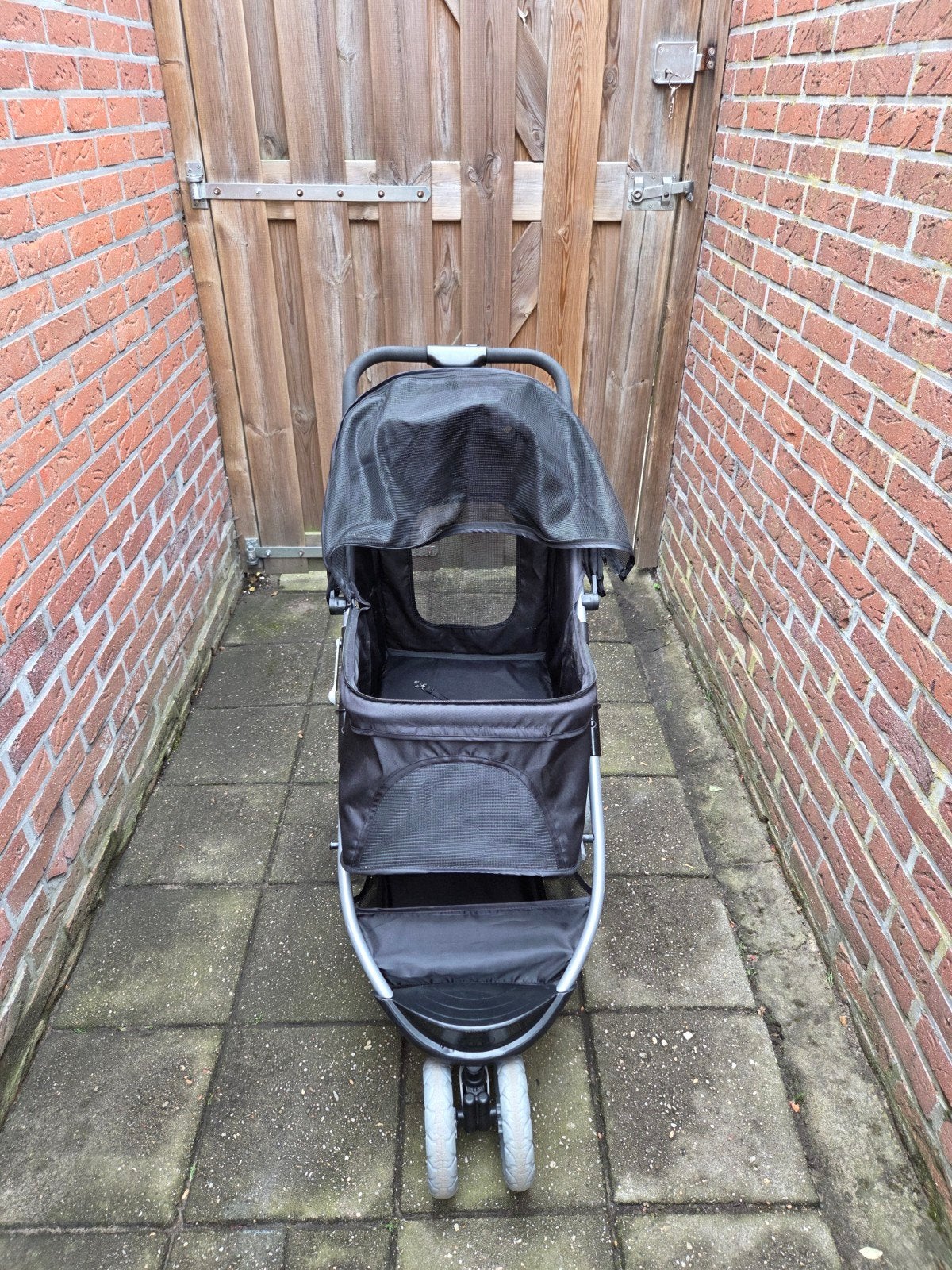 Hondenbuggy, Ophalen, Zo goed als nieuw