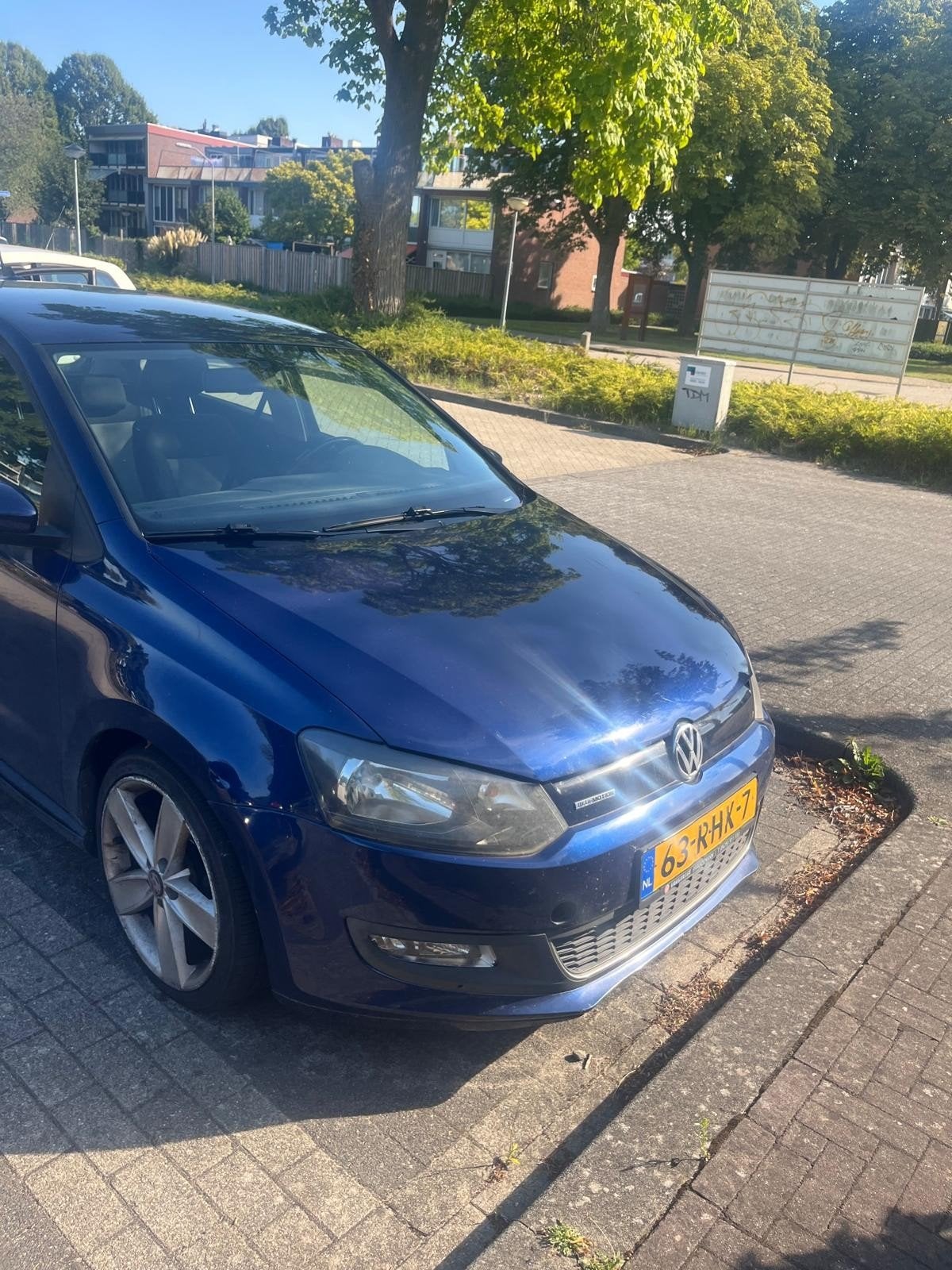 Volkswagen Polo 1.2 TDI 55KW BM 2011 Blauw, Auto's, Voorwielaandrijving, 74 pk, 1199 cc, Origineel Nederlands