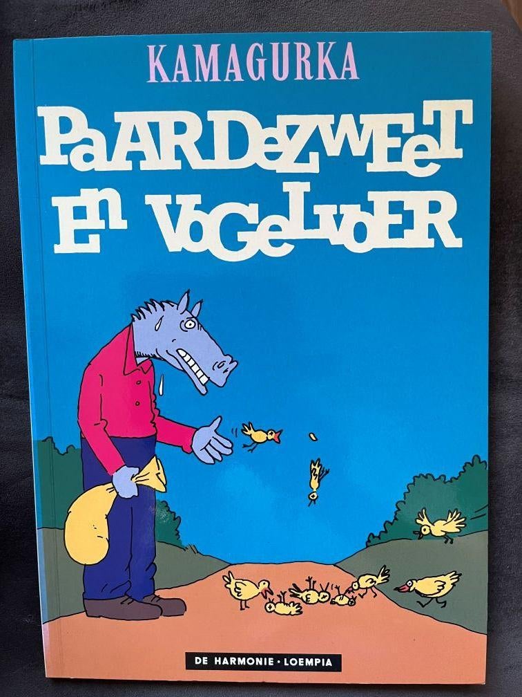 Paardezweet en vogelvoer Kamagurka, Boeken, Eén stripboek, Ophalen of Verzenden, Zo goed als nieuw
