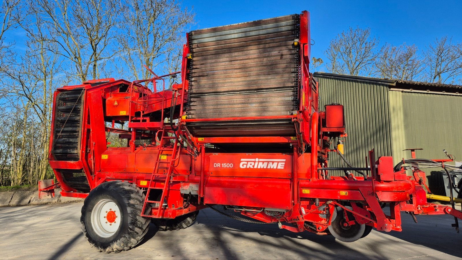 Grimme dr1500 rooimachine met wielaandrijving, Zakelijke goederen, Agrarisch | Werktuigen, Ophalen