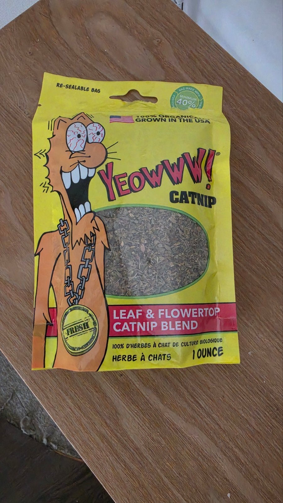 Yeowww catnip, Ophalen of Verzenden, Nieuw, Kattenkruid