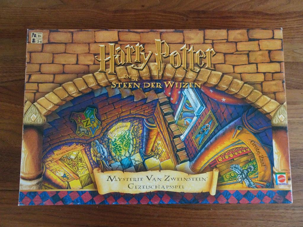 Harry Potter en de steen der Wijzen Mysterie van Zweinstein, Een of twee spelers, Ophalen of Verzenden, Gebruikt, Mattel