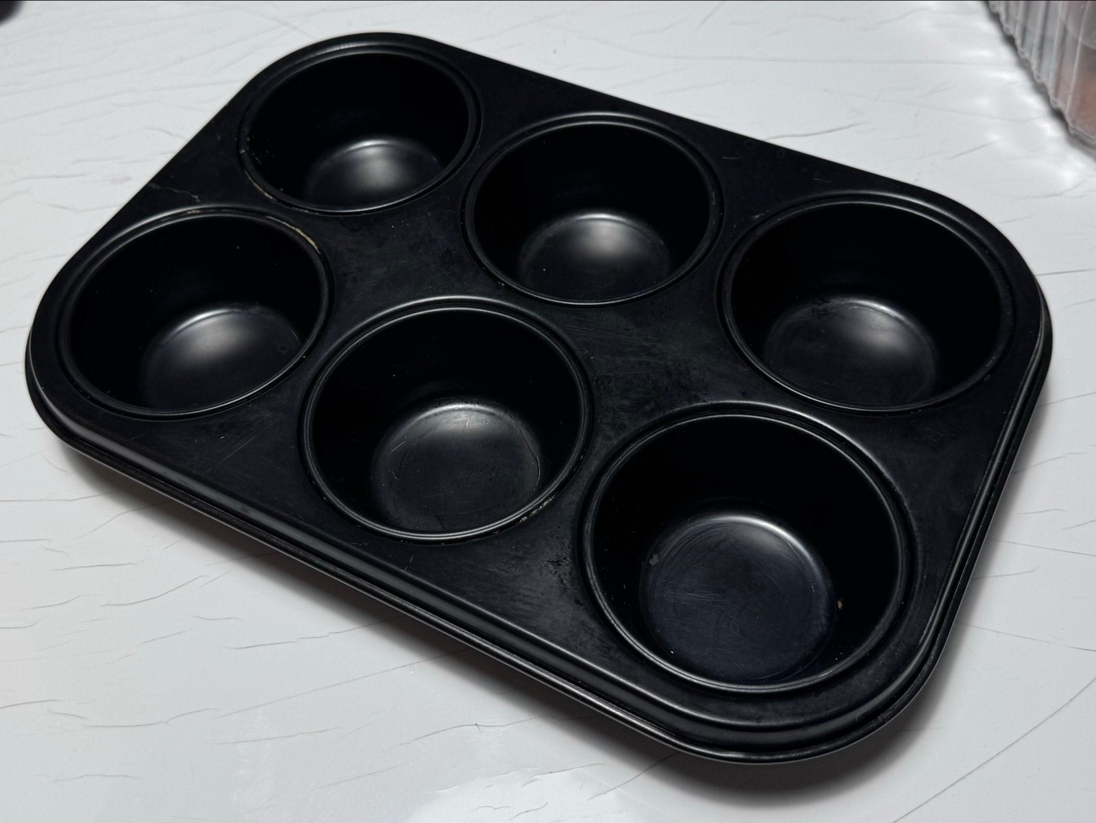 Muffinvorm van Albert Heijn (Muffin Baking Mould), Ophalen, Zwart, Metaal, Overige merken