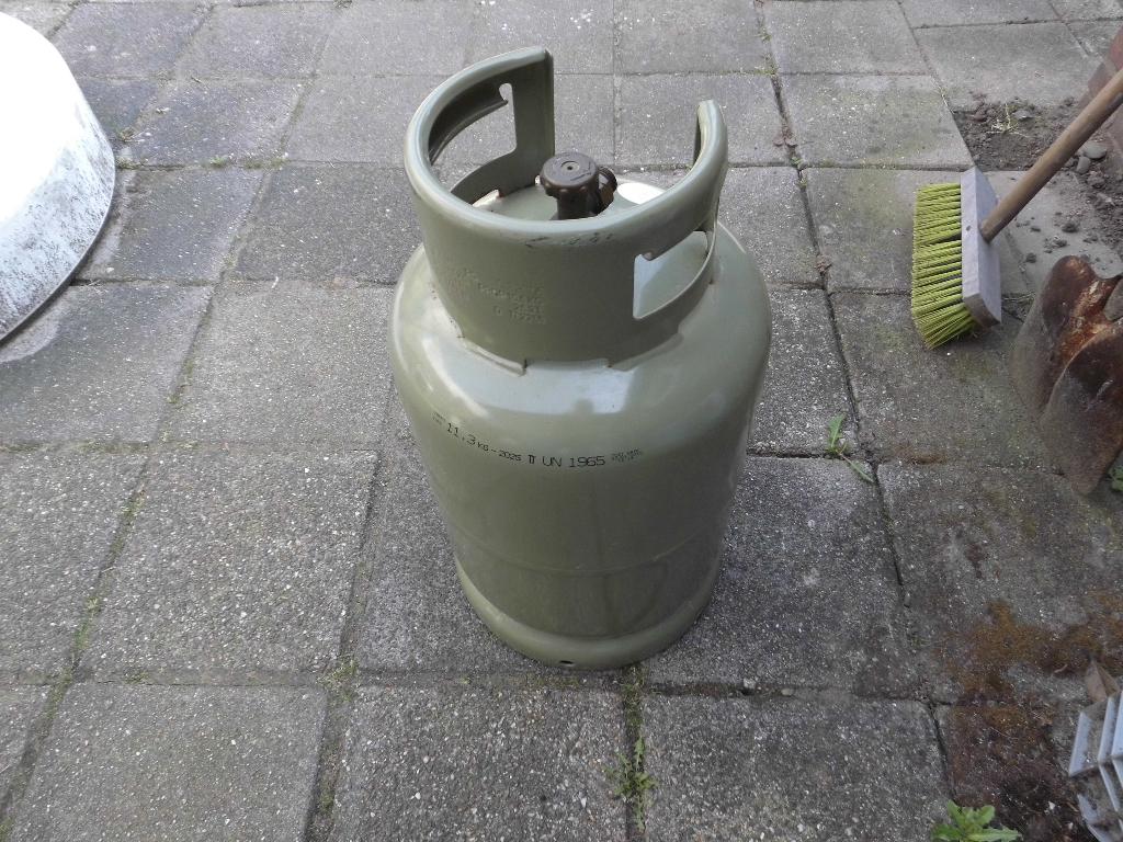 5 kg gasfles leeg, Ophalen, Zo goed als nieuw