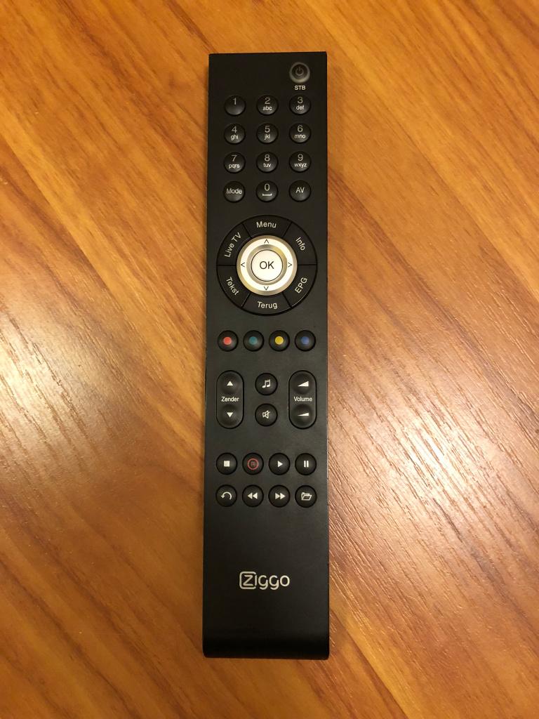 Ziggo afstandsbediening mediabox, Ophalen of Verzenden, Refurbished, Origineel, Tv