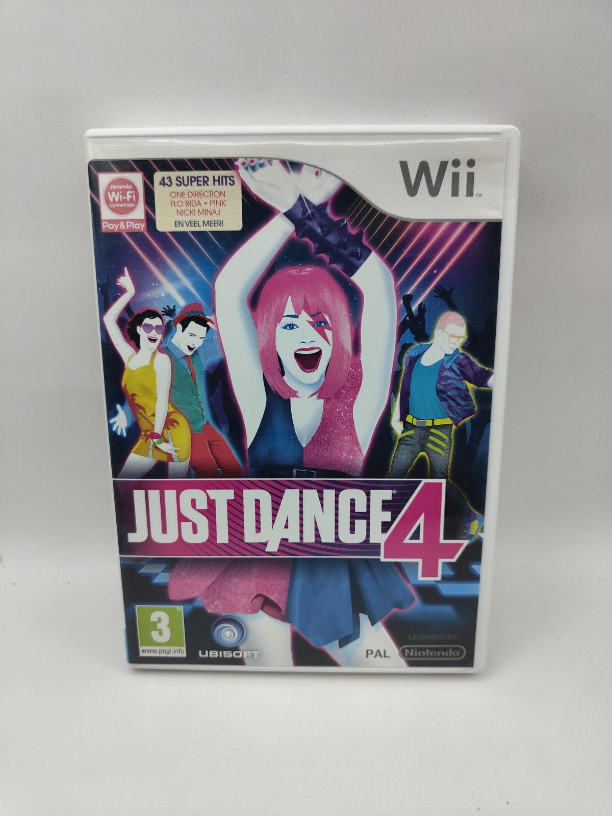 Just Dance 4 - Wii, Spelcomputers en Games, Ubisoft, Muziek, Ophalen of Verzenden, Zo goed als nieuw