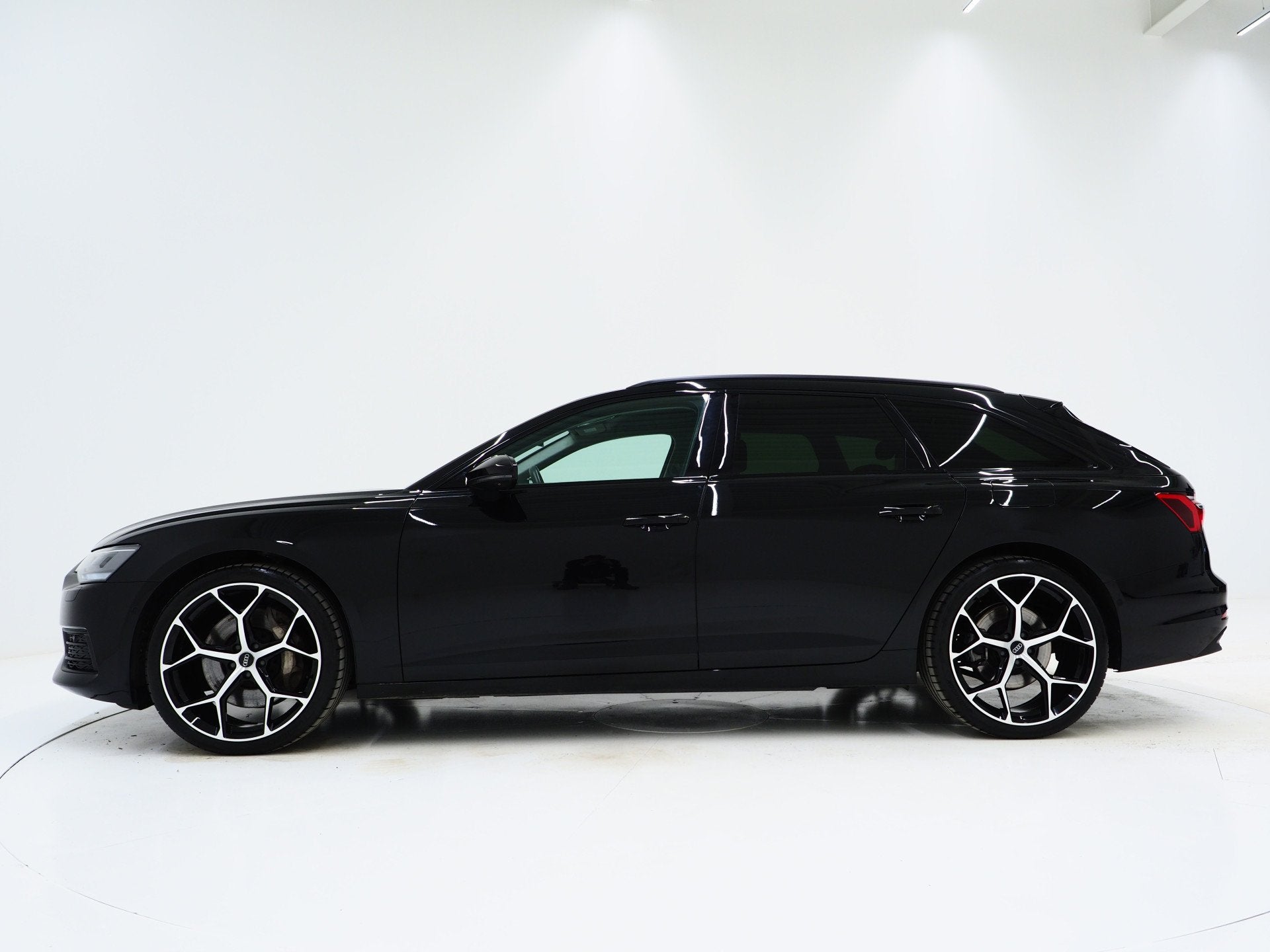 Audi A6 Avant 50 TFSI e quattro | Leder | Trekhaak | 360 | K, Automaat, 77 km/l, Gebruikt, Zwart