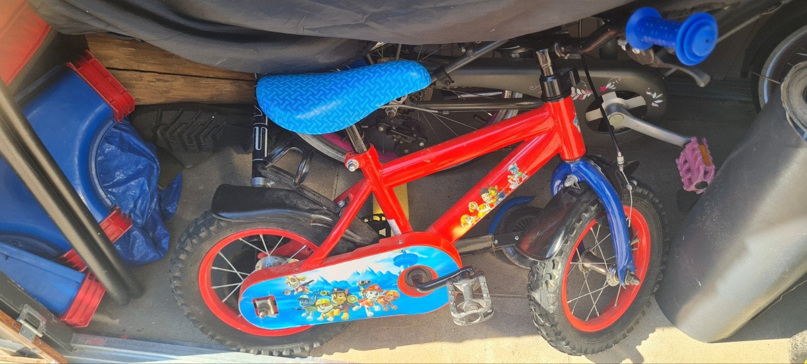 Paw Patrol kinderfiets - Zo goed als nieuw, Fietsen en Brommers, Ophalen, Zo goed als nieuw, Minder dan 16 inch, Paw Patrol