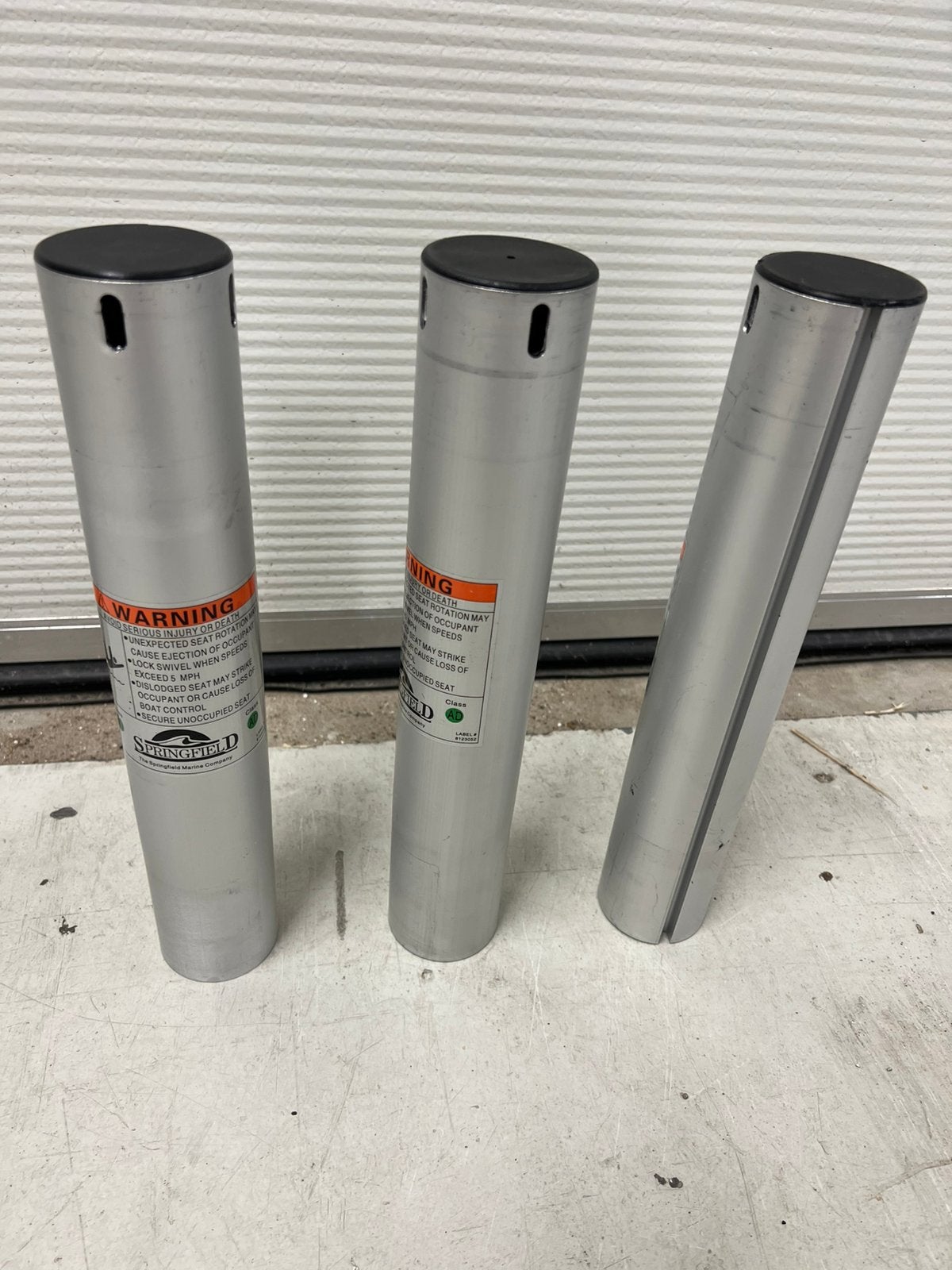 Springfield stoelpoot 345mm plug in 3 stuks, Ophalen of Verzenden, Zo goed als nieuw