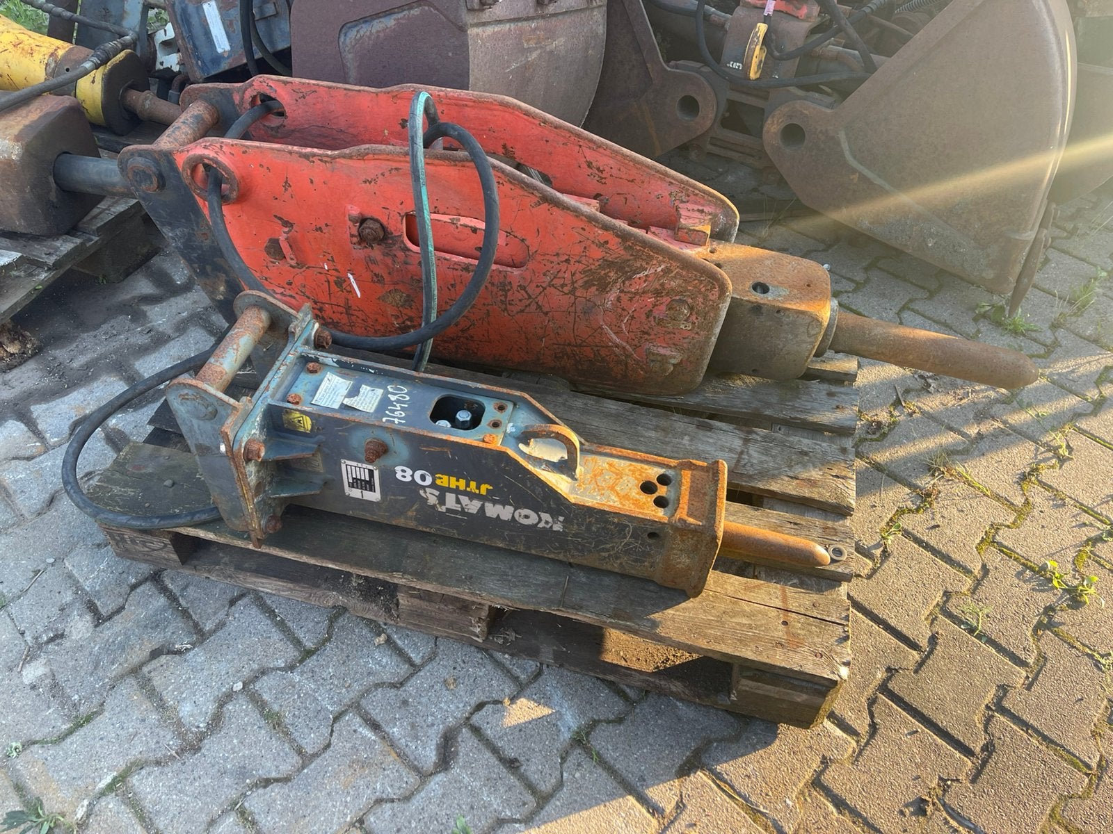 Sloophamers samen €1250,-, Zakelijke goederen, Ophalen of Verzenden, Graafmachine