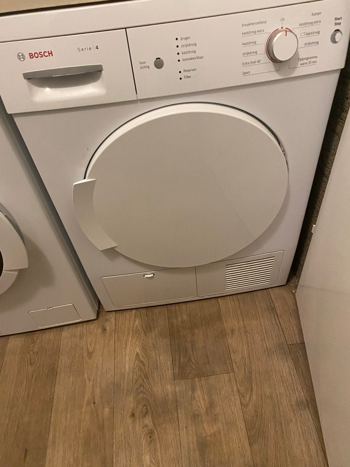 Bosch Serie 4 Droger, Ophalen, Gebruikt, Voorlader, Condens
