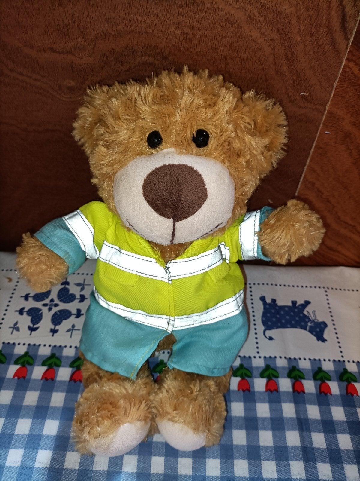 Ambulance beer knuffel Rav IJsselland 28 cm groot, Kinderen en Baby's, Ophalen of Verzenden, Zo goed als nieuw, Beer