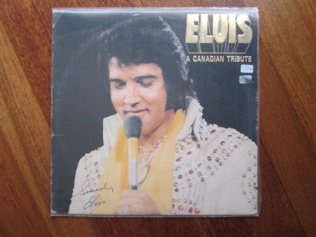 lp Elvis Presley - A canadian tribute / gold vinyl, LP, Gebruikt, Pop, Ophalen of Verzenden