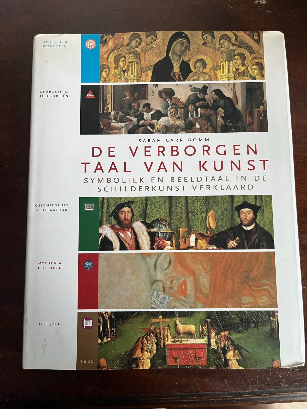 Sarah Carr-Gomm - De verborgen taal van kunst, Boeken, Ophalen of Verzenden, Zo goed als nieuw, Stephane Carr-Gomm