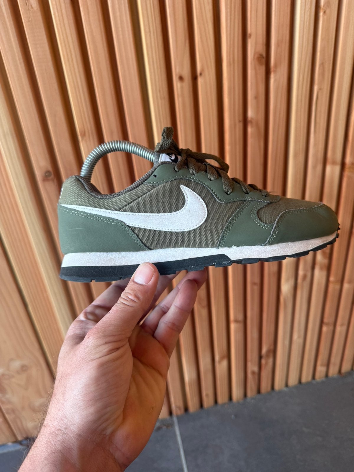 Nike md runner 2 green 38, Ophalen of Verzenden, Zo goed als nieuw, Groen, Sneakers of Gympen