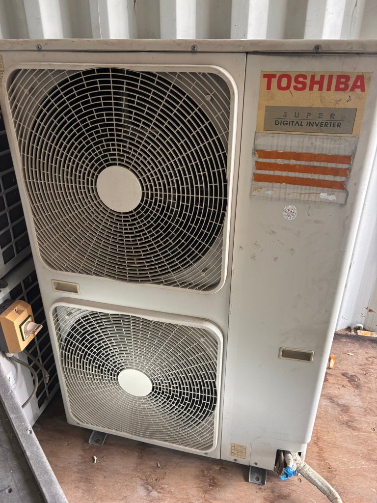 Toshiba Kanaalairco 10 KW | Airco Set | Ducted Split, Ophalen, 3 snelheden of meer, 100 m³ of groter, Wandairco