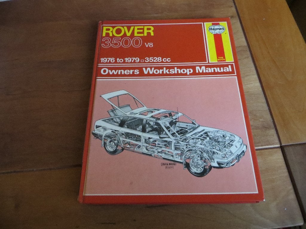 Haynes workshop manual Rover 3500 V8 SD vanaf 1976, mooi!, Ophalen of Verzenden