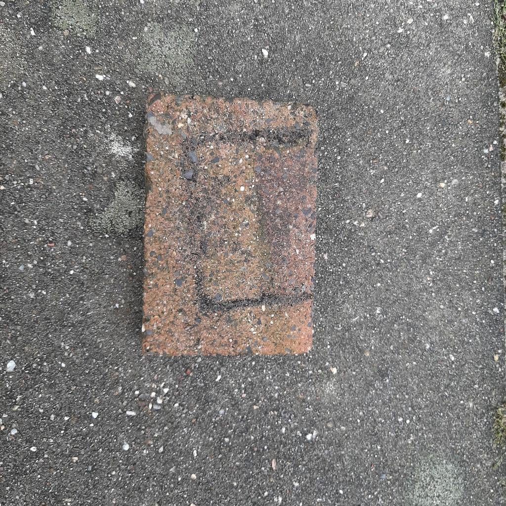 Klinker steentje voor terras tuin 10x15x2, Tuin en Terras, Ophalen of Verzenden, Beton, Klinkers