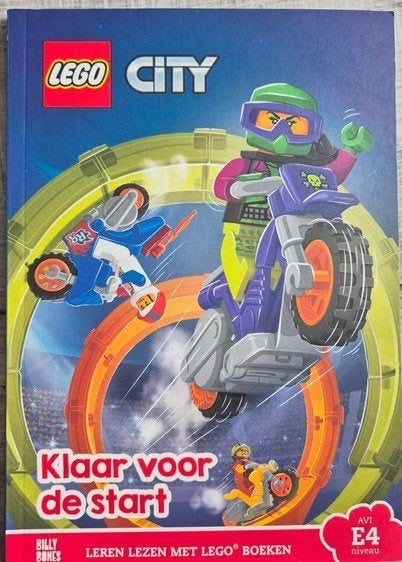 Lego AVI E4 Softcover Boek: Klaar voor de start, Boeken, Fictie algemeen, Ophalen of Verzenden, Billy Bones, Nieuw