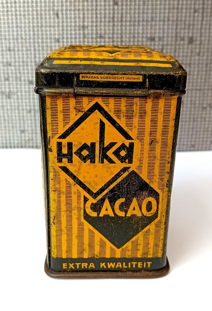 haka cacao coop ver. de handelskamer rotterdam blik, Verzamelen, Verzenden, Gebruikt, Overige