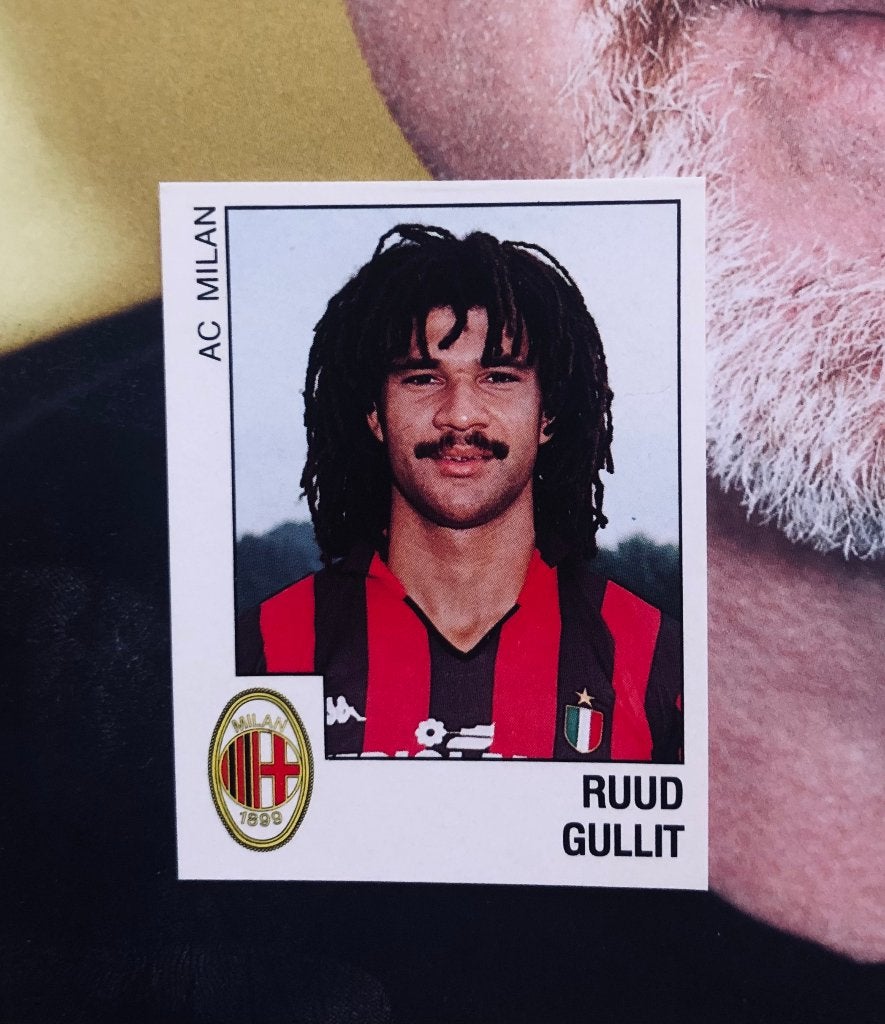 Ruud Gullit - Voetbal 89 - mint conditie, Ophalen of Verzenden, Nieuw, Plaatje