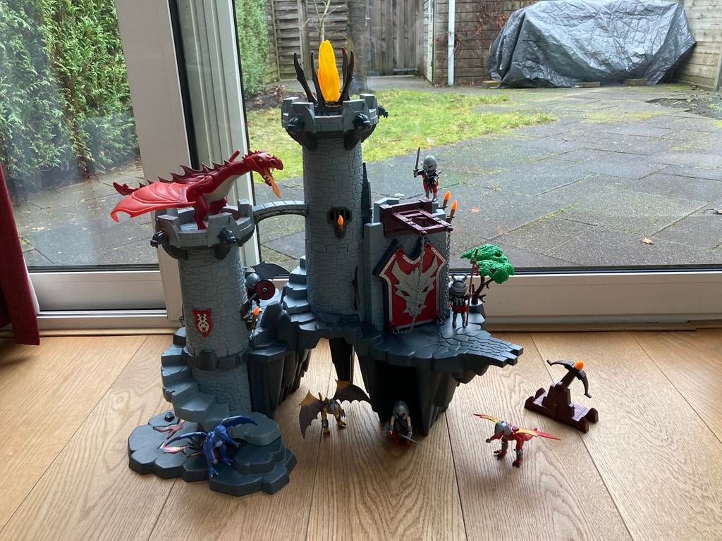 Playmobil Drakenkasteel 4835, Kinderen en Baby's, Speelgoed | Playmobil, Gebruikt, Ophalen