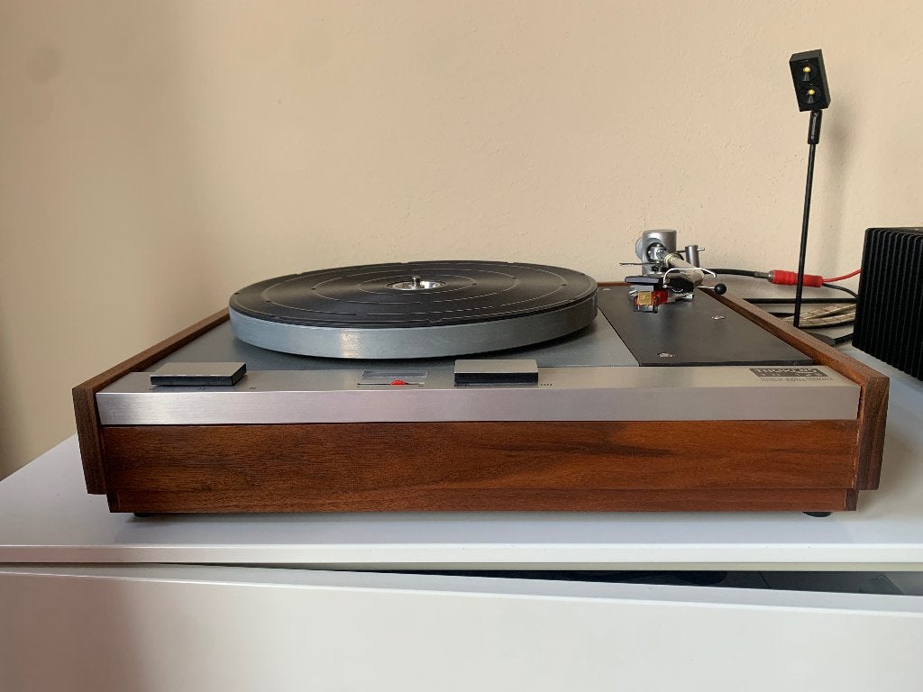 Thorens td 125 MK I met Fidelty Research FR 24, Ophalen, Zo goed als nieuw, Platenspeler, Thorens