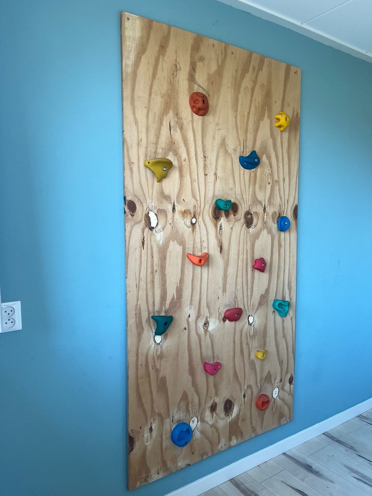 Klimwand voor kinderen - 200x106 cm, Ophalen of Verzenden, Gebruikt, Klimsport-accessoire