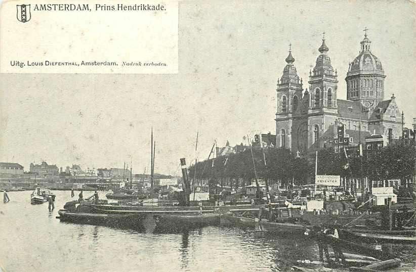 377-480-029 Amsterdam Prins Hendrikkade, Verzenden, Voor 1920, Noord-Holland
