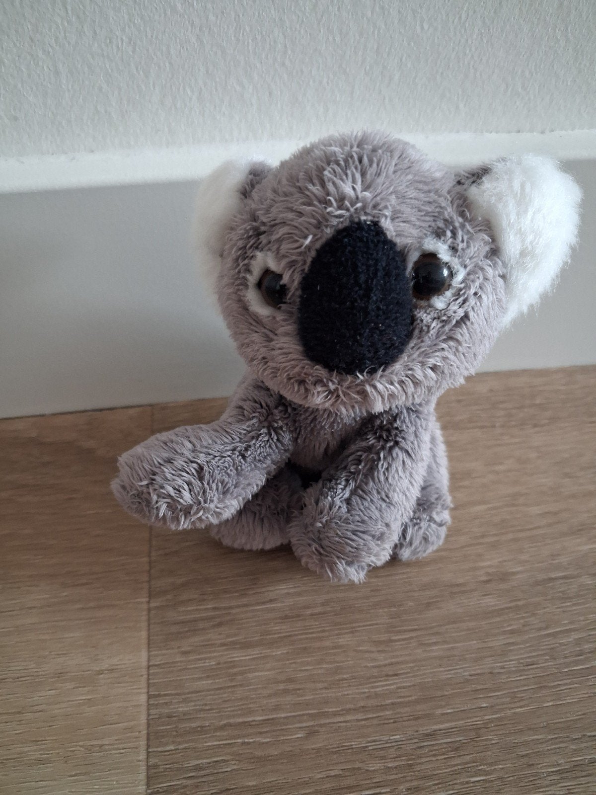 Knuffel koala schattig grijs 11 cm L1554, Ophalen of Verzenden, Zo goed als nieuw
