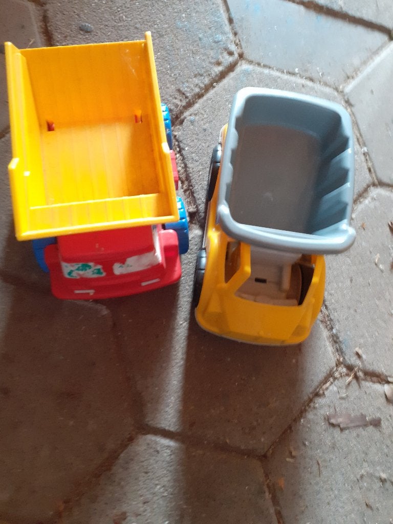 speelgoed grijper en vrachtwagens, Ophalen of Verzenden, Gebruikt