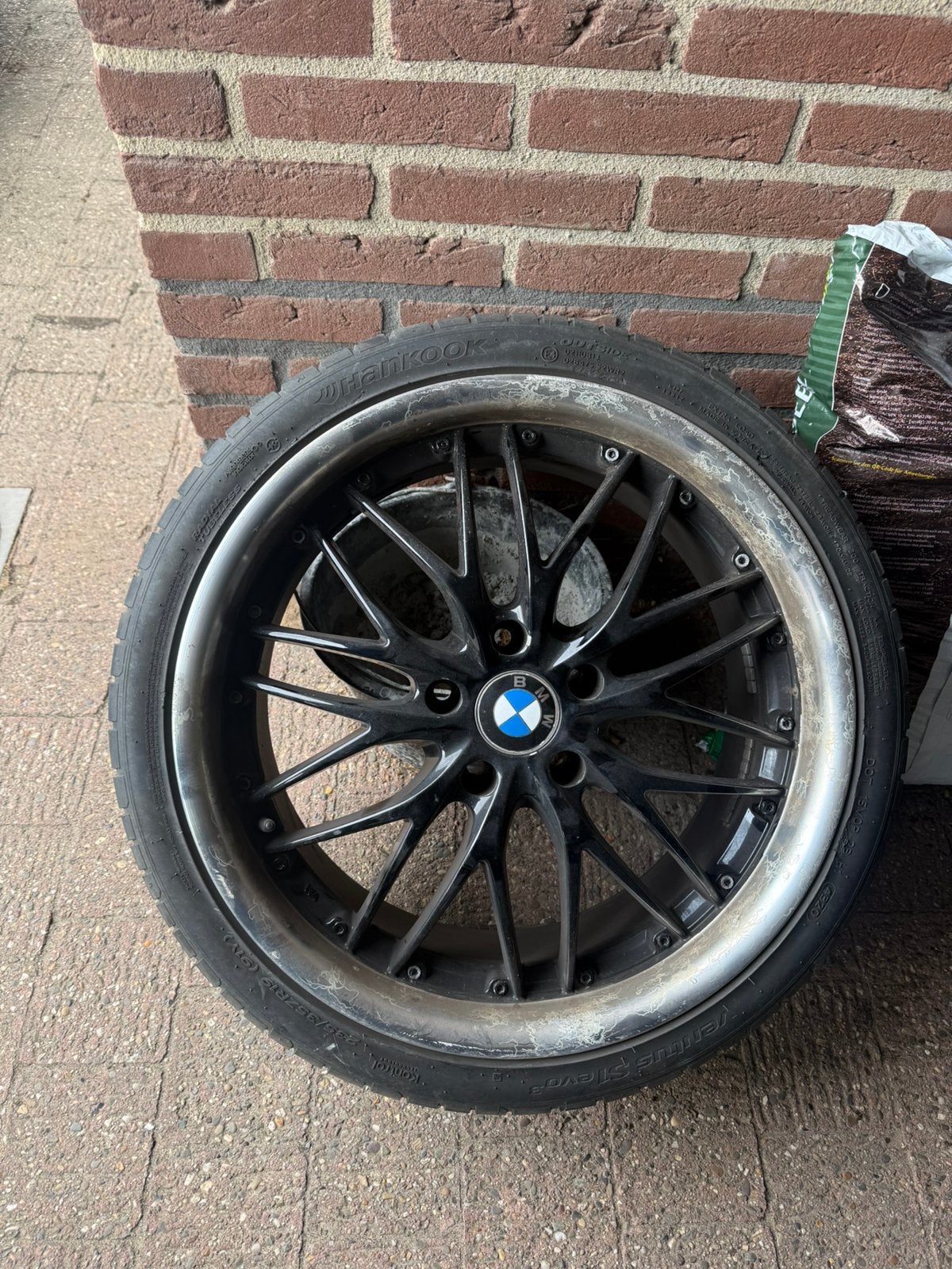 Bmw velg/banden set, Ophalen, 18 inch, Gebruikt, Banden en Velgen
