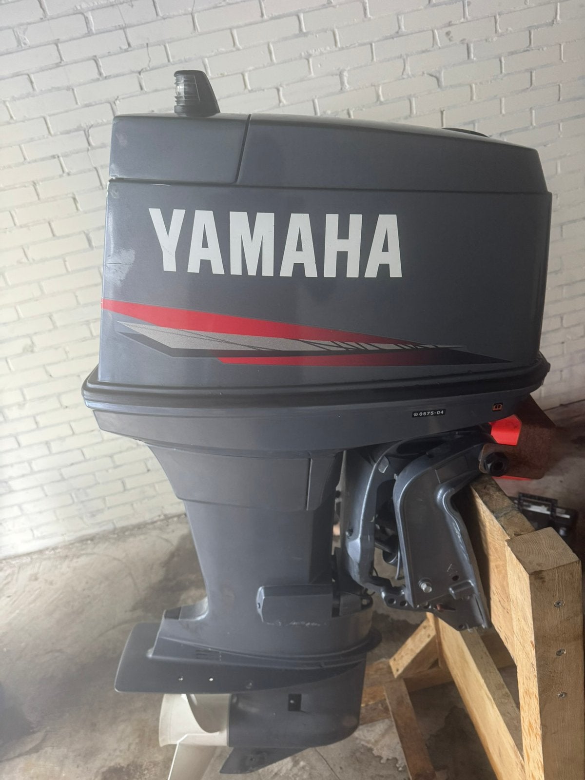 Yahama 75 pk autolube 2 tact, Watersport en Boten, Ophalen, Gebruikt, 30 pk of meer, Elektrische start