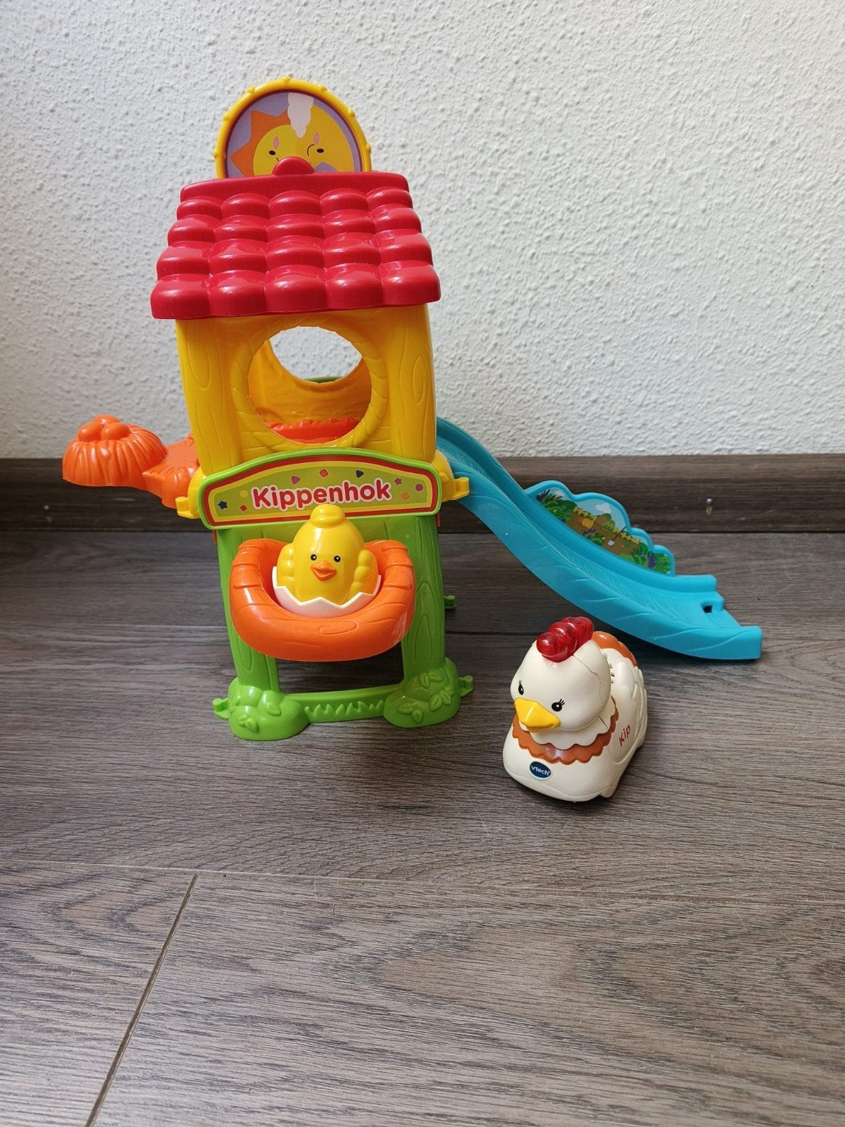 🐣Zoef Zoef kippen hok inclusief Kim Kip & kuikentje 🐣, Ophalen of Verzenden, Zo goed als nieuw, 2 tot 4 jaar