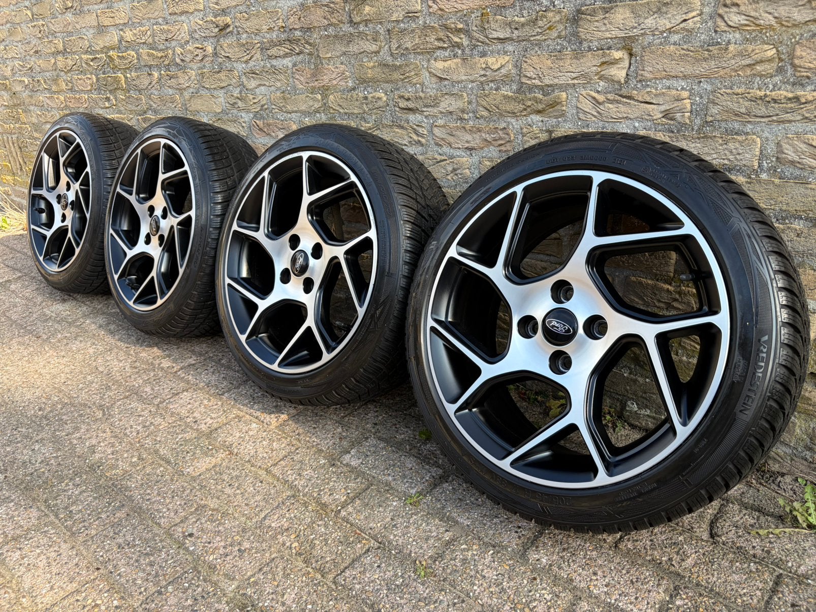 Te koop: Originele Fiesta ST MK8 winterset+TPMS 4x108 17”, Auto-onderdelen, Ophalen, Gebruikt, Banden en Velgen, 17 inch