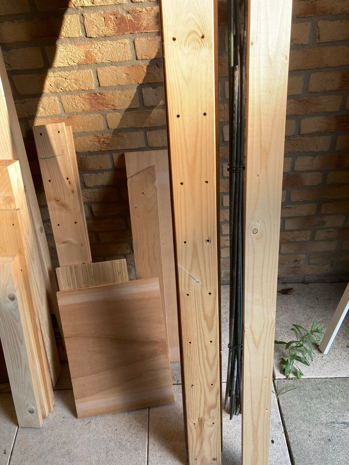 Diverse partij hout: planken en balken, Ophalen, Gebruikt, 25 tot 50 mm, 200 tot 250 cm