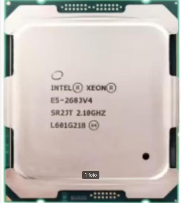 Intel Xeon E5 2683 V4 2.1Ghz CPU met Socket LGA 2011-3, Computers en Software, Processors, Ophalen of Verzenden, Gebruikt