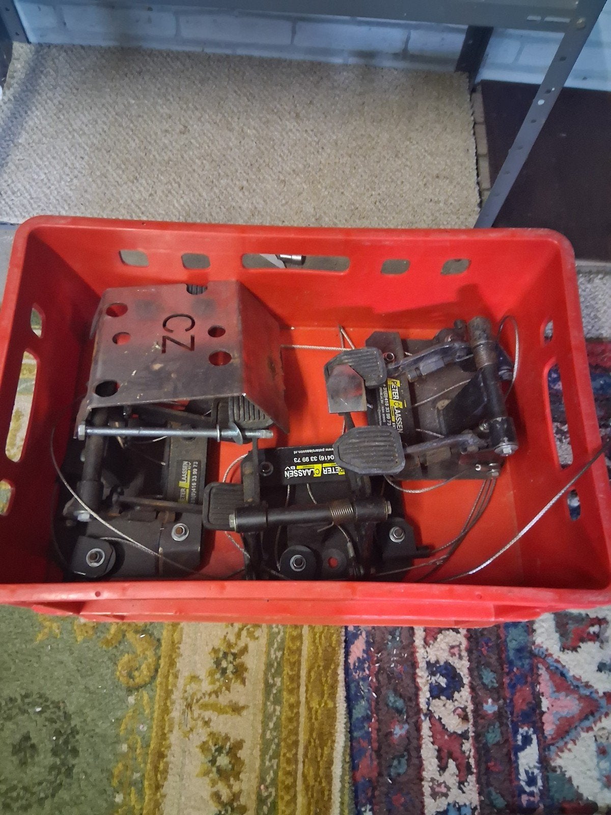 Peter Claasen Voetbediening Lesauto - 7 Sets + Onderdelen, Auto-onderdelen, Overige Auto-onderdelen, Ophalen of Verzenden