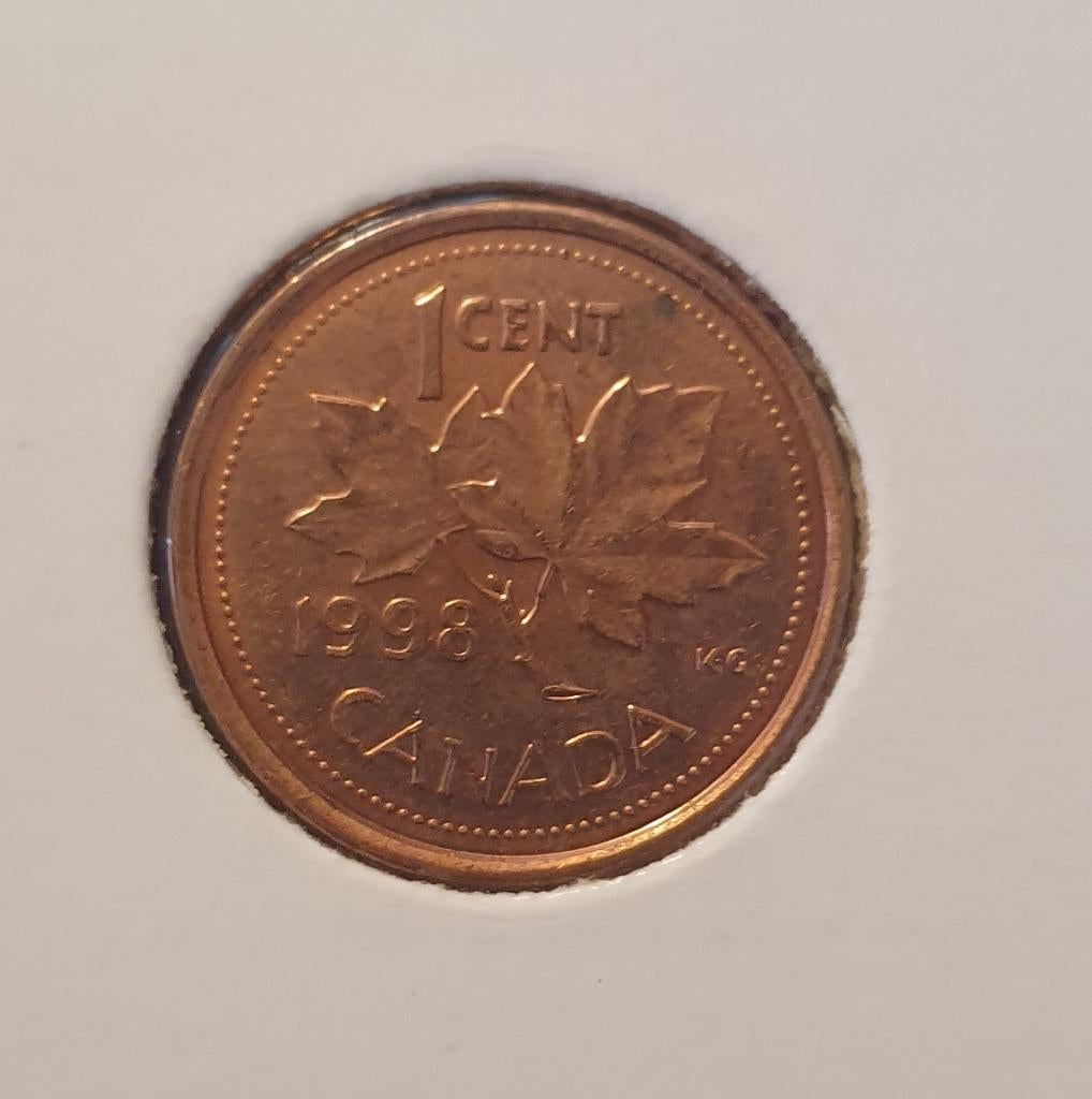 Canada - 1 Cent 1998, Verzenden, Noord-Amerika, Losse munt