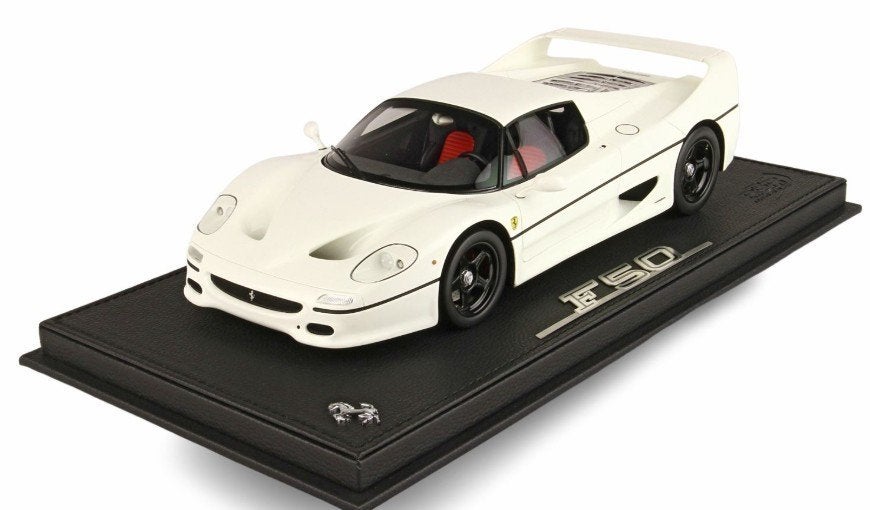 Ferrari F50 Avus White 1:18 P18189F1 van BBR PRE-ORDER, Ophalen of Verzenden, Nieuw, Auto, Overige merken