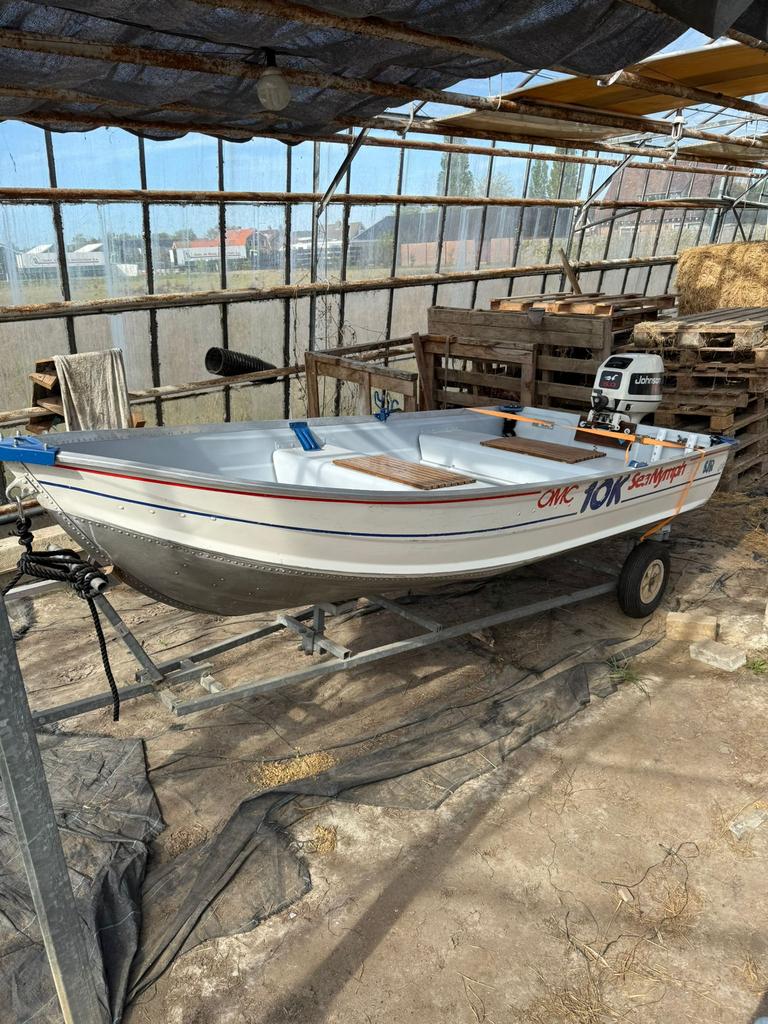 Aluminium boot Sea Nymph, Ophalen, Tot 10 pk, Aluminium, Zo goed als nieuw