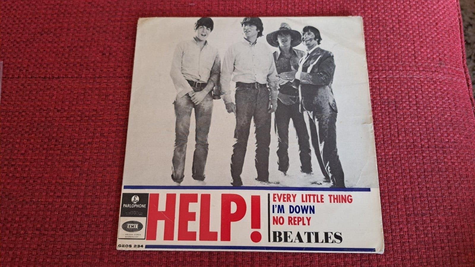 Beatles Help ! EP Zweden, EP, Ophalen of Verzenden, EP